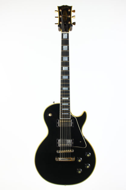1973 Gibson Les Paul Custom Black Beauty w Original Case CLEAN VINTAGE GUITAR!