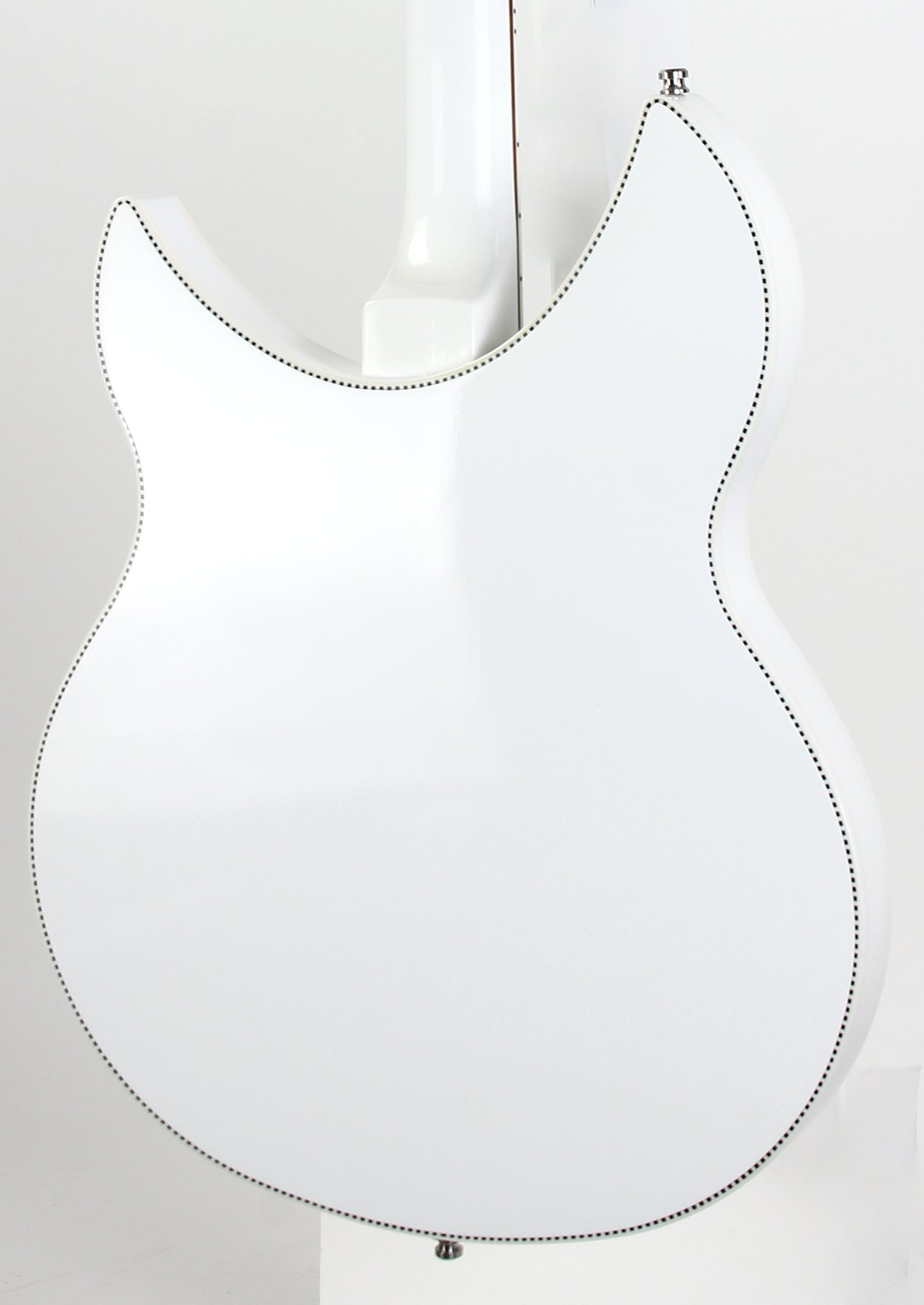 2023 Rickenbacker Limited Edition 360 c63 1960s Reissue SNOWGLO Checkerboard Double Bound! 6-string! Fab Gear
