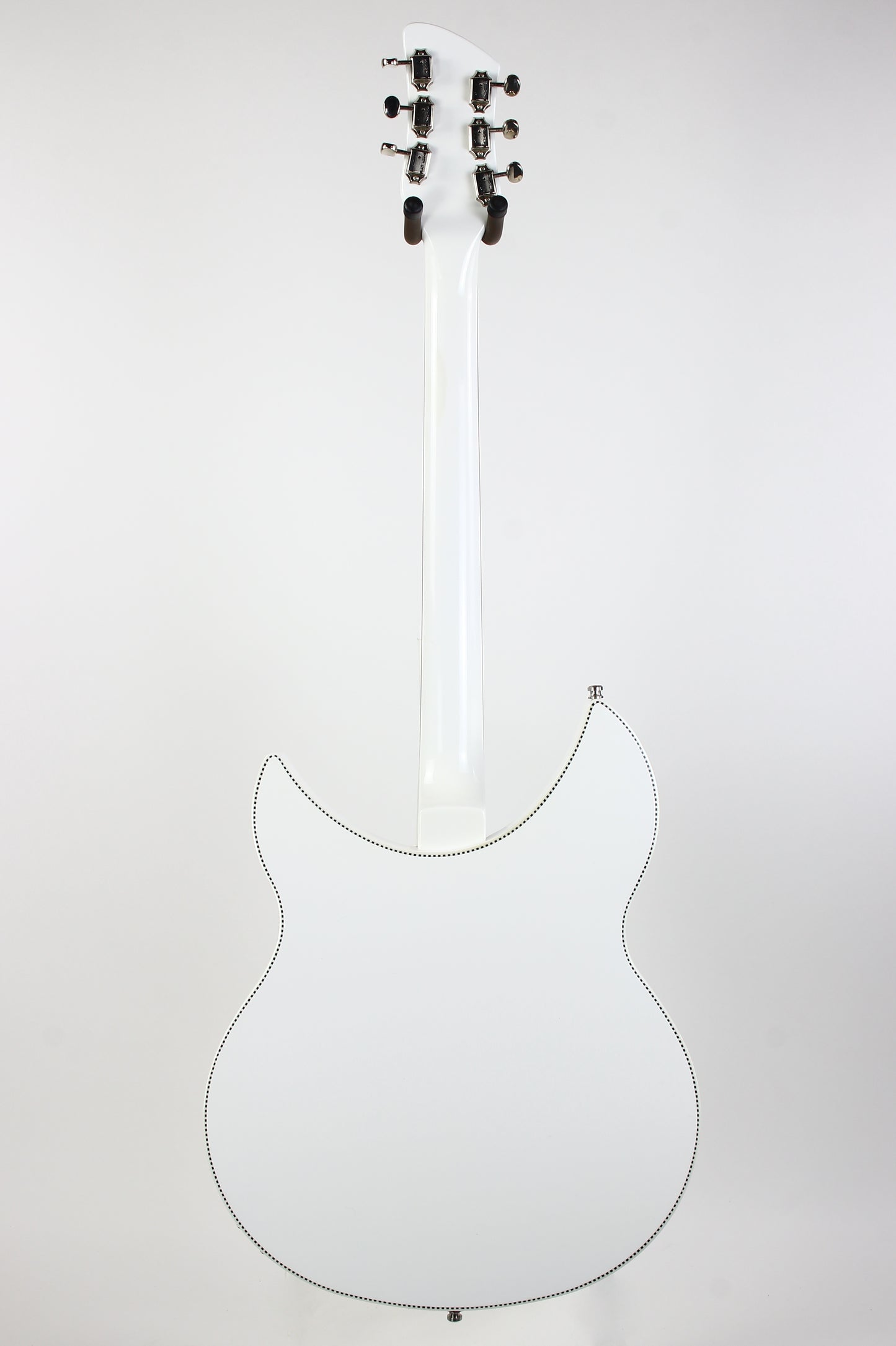 2023 Rickenbacker Limited Edition 360 c63 1960s Reissue SNOWGLO Checkerboard Double Bound! 6-string! Fab Gear