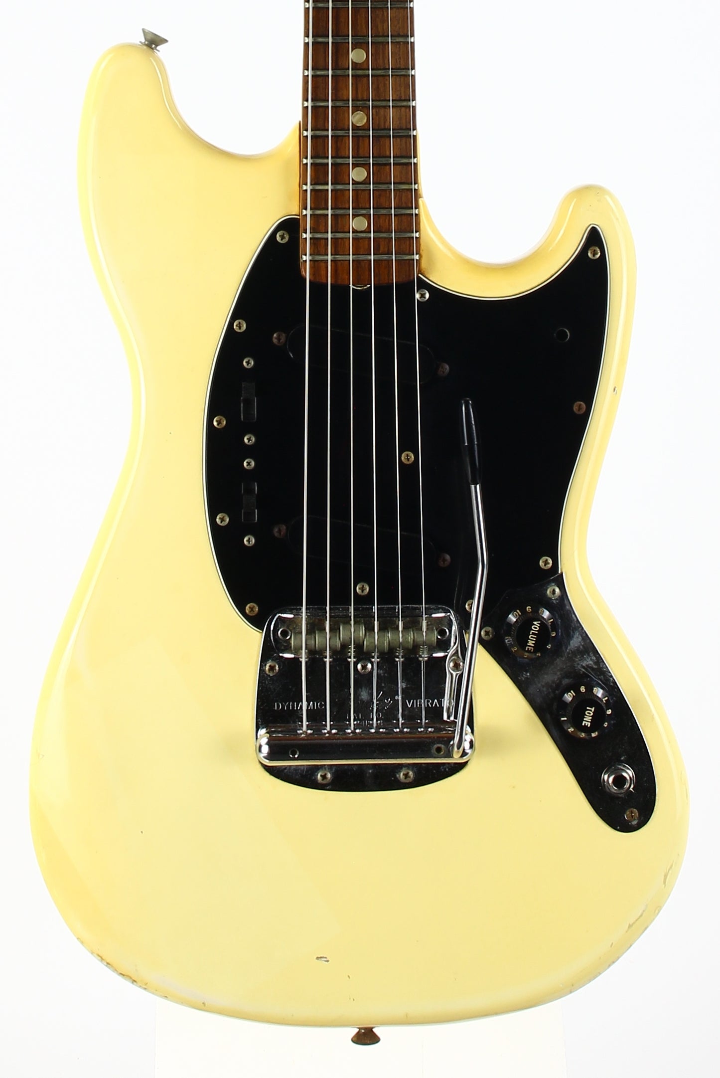 1978 Fender Mustang Olympic White w Original Hard Case, Player Grade