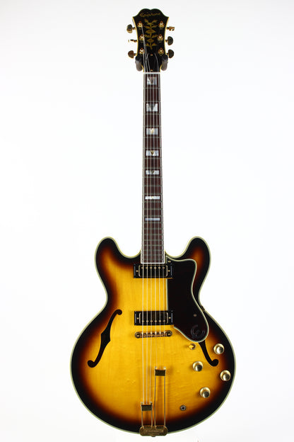 2004 Epiphone USA '64 Sheraton John Lee Hooker Japan Elitist Sunburst Boogie Man NITRO FINISH!