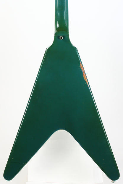 1981 Gibson Flying V BAHAMA BLUE w Original Case | Vintage Mahogany Vee! CUSTOM COLOR VERY RARE