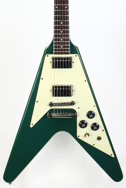 1981 Gibson Flying V BAHAMA BLUE w Original Case | Vintage Mahogany Vee! CUSTOM COLOR VERY RARE