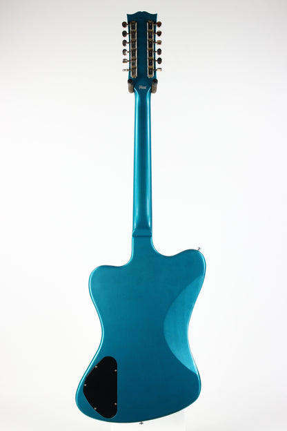 Gibson Custom Shop 1965 Non-Reverse Firebird V 12-String Reissue Electric Guitar Aqua Mist VOS