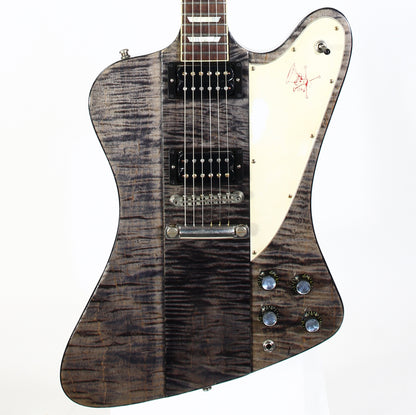 2017 Gibson Custom Shop SLASH FIREBIRD AGED Trans Black Flametop! 25 Made Total