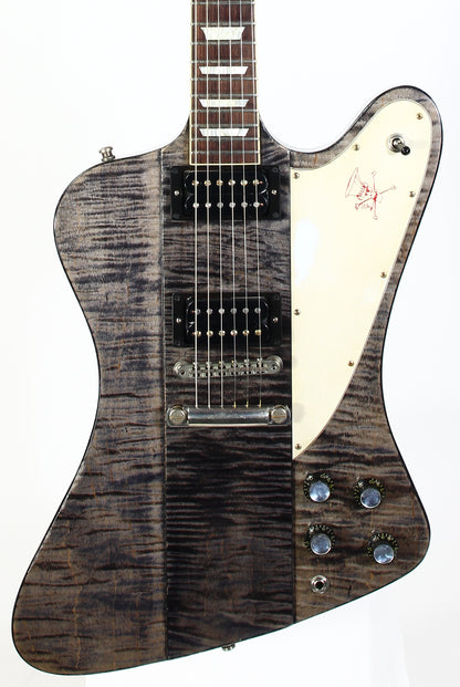2017 Gibson Custom Shop SLASH FIREBIRD AGED Trans Black Flametop! 25 Made Total!