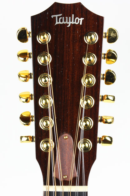 UNPLAYED! 1996 Taylor 955 12-String Cindy Inlay Jumbo Acoustic Guitar - Spruce & Rosewood, Abalone!