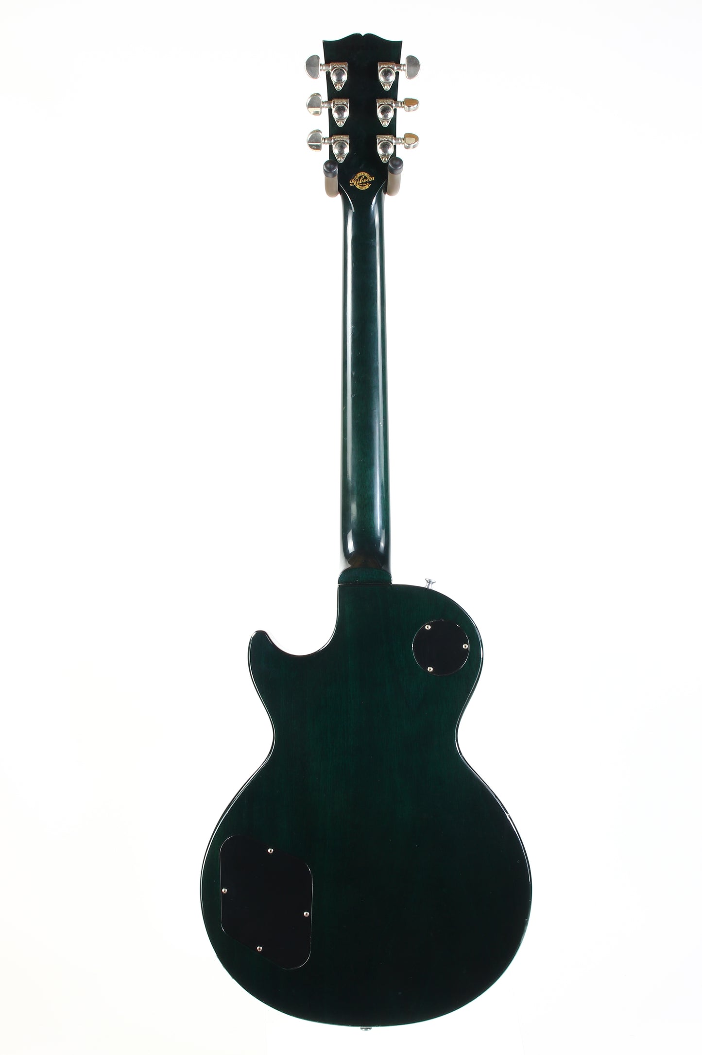2004 Gibson Custom Shop Les Paul Elegant INSANE QUILT TOP! Peacock Green, Abalone Inlays, Ebony Board!