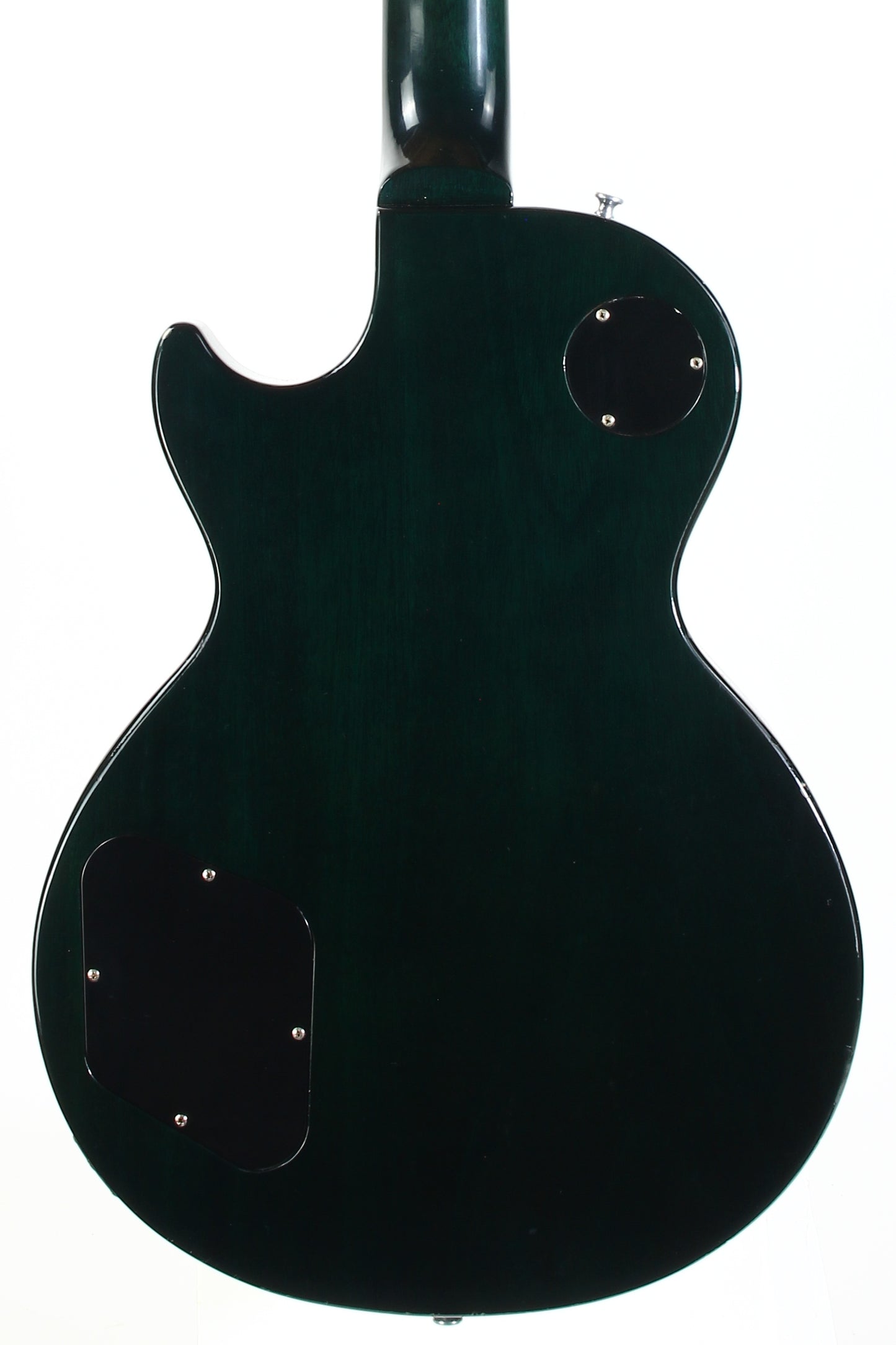 2004 Gibson Custom Shop Les Paul Elegant INSANE QUILT TOP! Peacock Green, Abalone Inlays, Ebony Board!