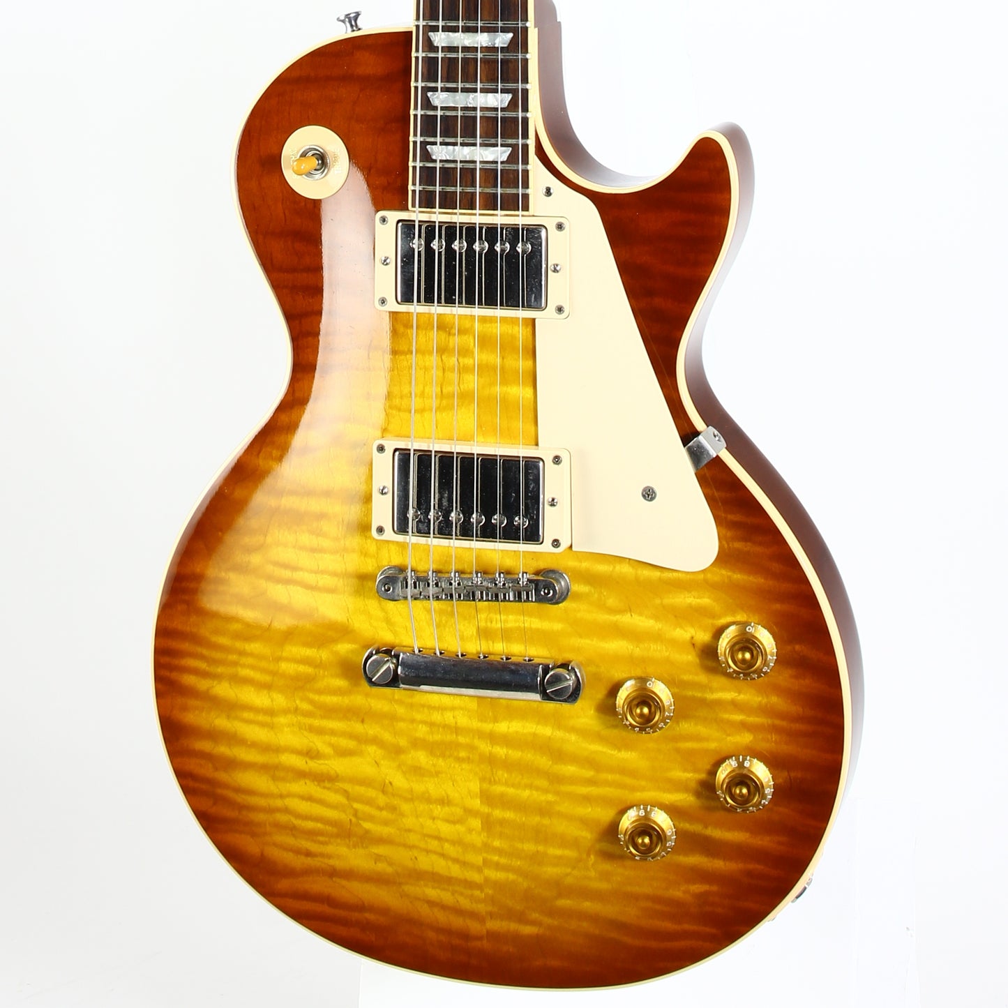 1999 Gibson Custom Shop Les Paul Standard Flametop ala Jimmy Page! 1959 reissue type Long Neck Tenon