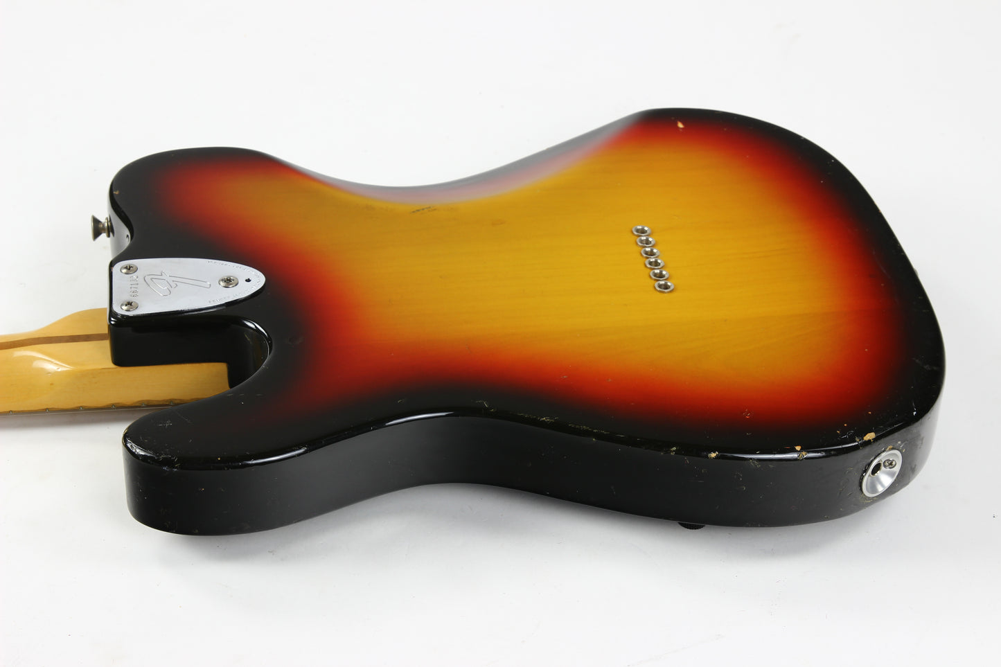 1975 Fender Telecaster Deluxe Sunburst Vintage Guitar Wide Range Humbuckers! NOT REISSUE!