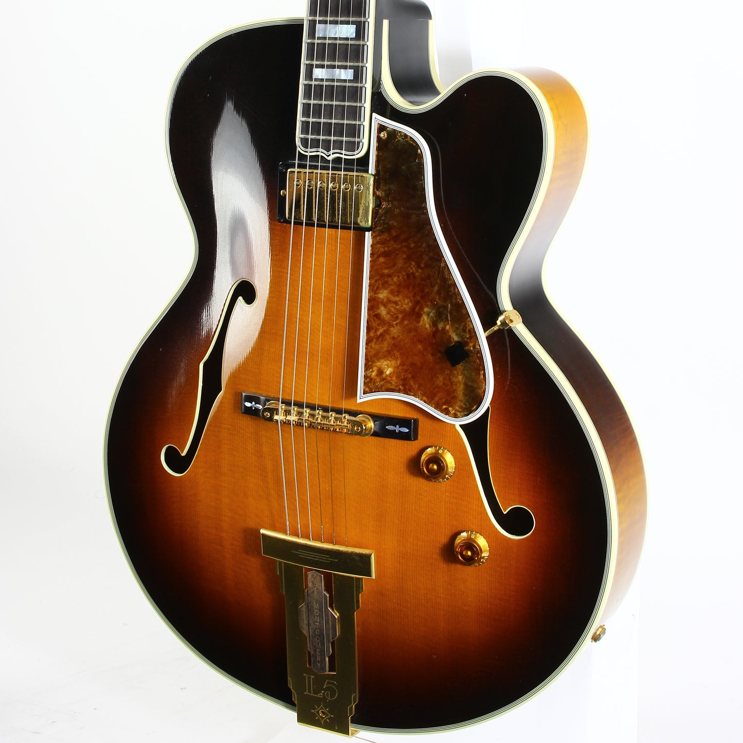 1997 Gibson Custom Shop Historic WES MONTGOMERY L-5 Sunburst One Pickup Signature Model Archtop Electric Guitar