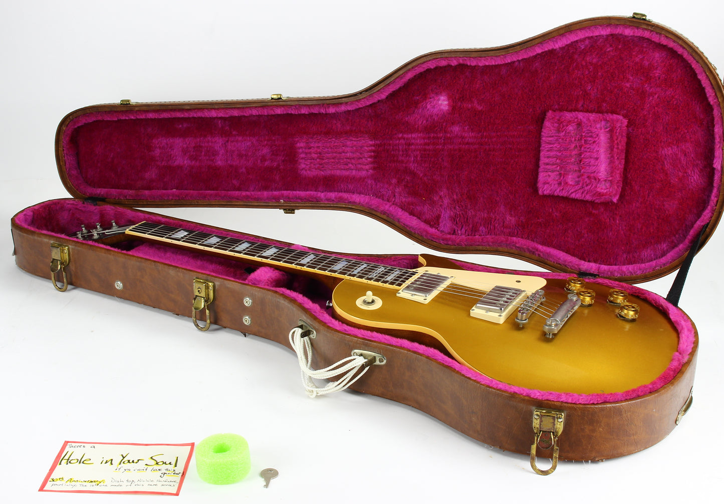 1982 GIBSON LES PAUL 30TH ANNIVERSARY GOLDTOP | Vintage 1980's, Standard, Tim Shaw Pickups, Original Case!