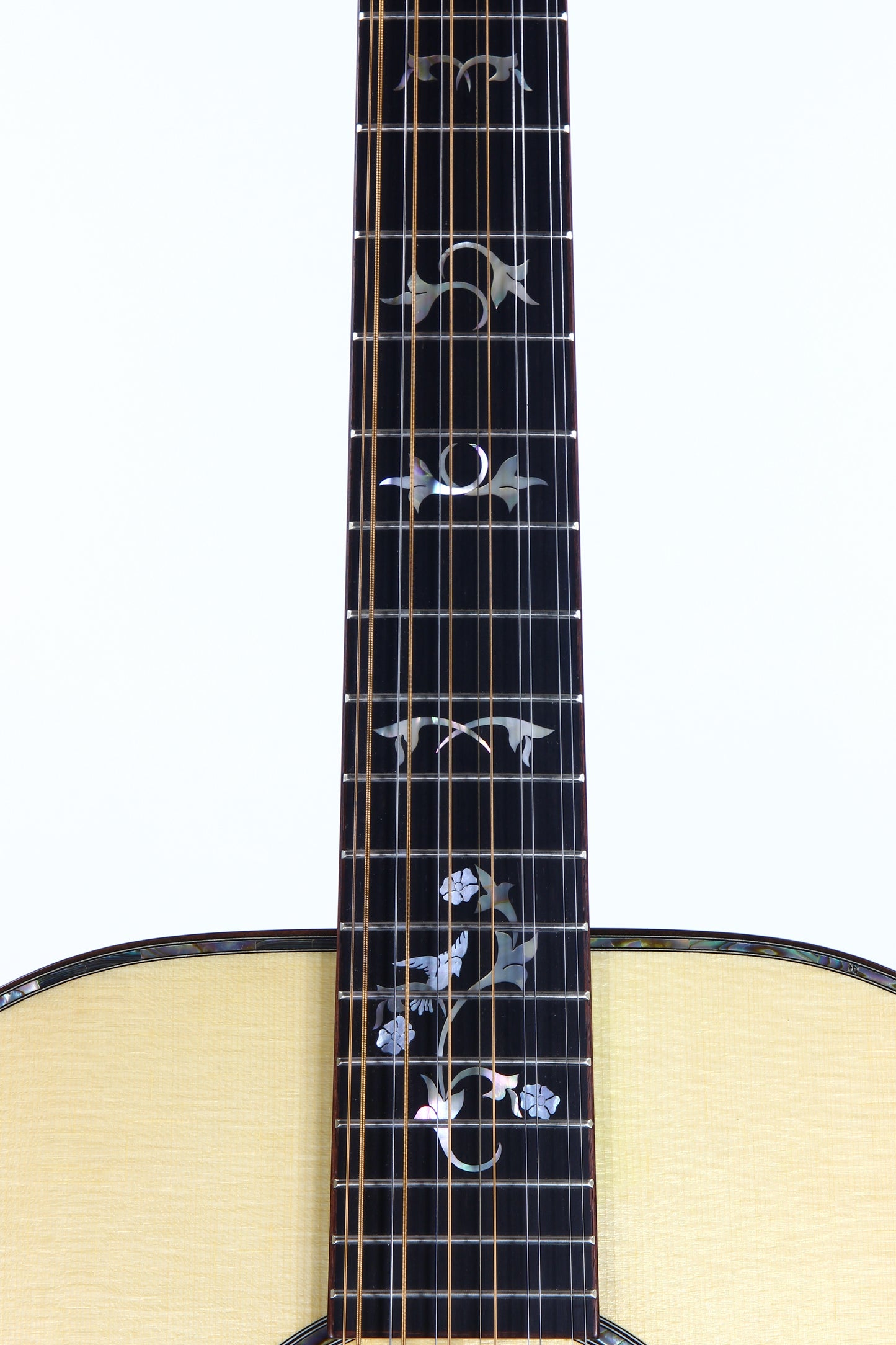 UNPLAYED! 1996 Taylor 955 12-String Cindy Inlay Jumbo Acoustic Guitar - Spruce & Rosewood, Abalone!