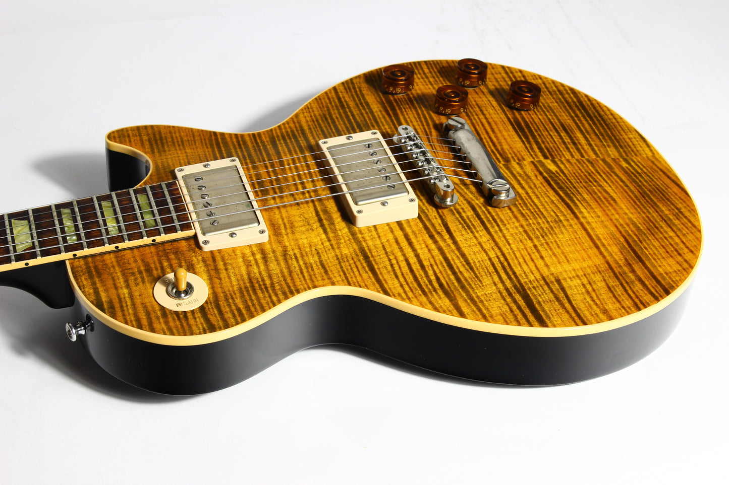 2008 Gibson Custom Shop Joe Perry BONEYARD '59 Les Paul Green Tiger Flame - Reissue 1959 R9