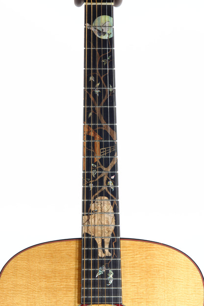 UNPLAYED! 1997 Taylor Cujo-10 Dreadnought Stephen King Signed Model Acoustic Guitar - Cedar/Walnut 14