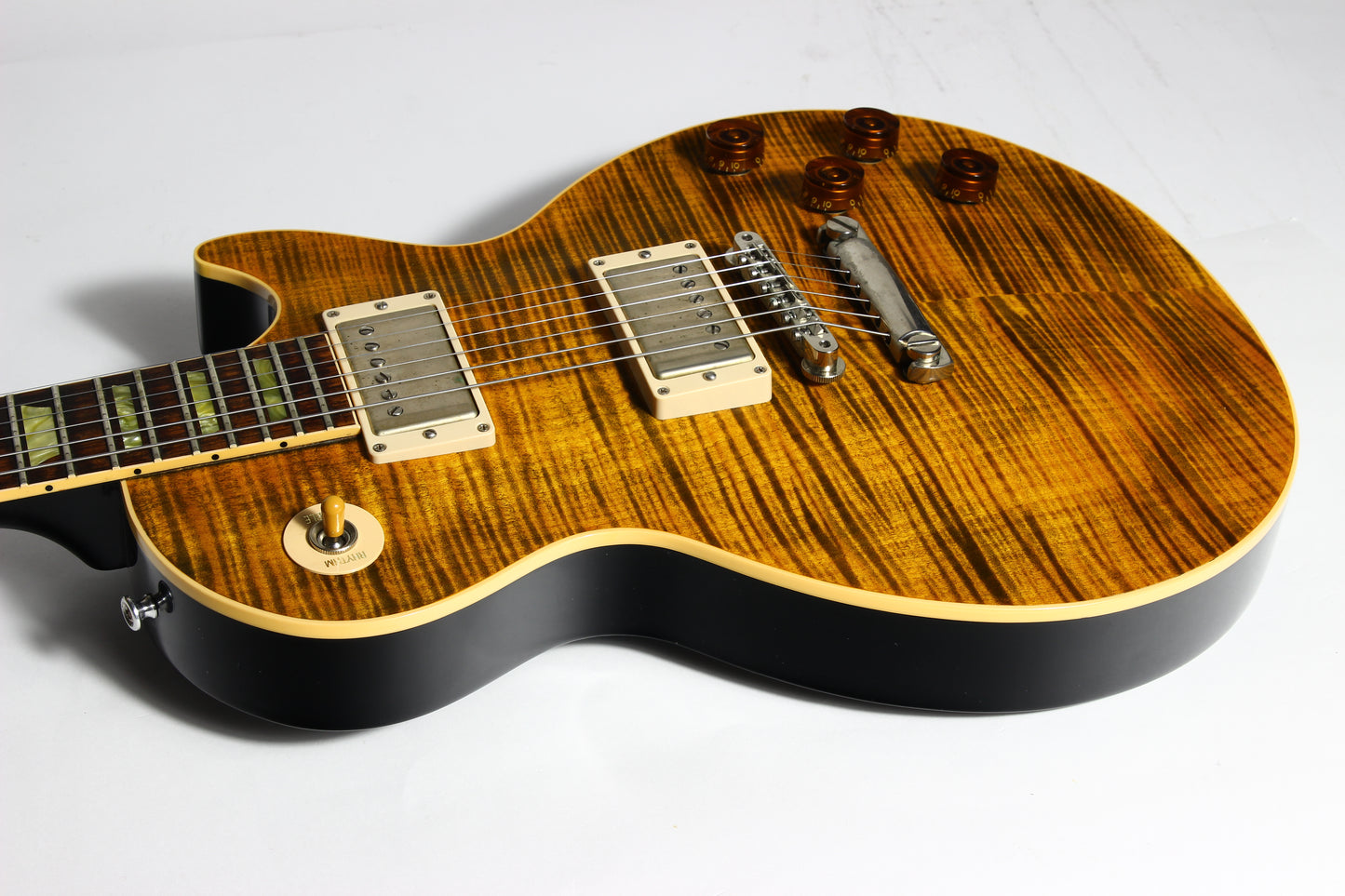 2008 Gibson Custom Shop Joe Perry BONEYARD '59 Les Paul Green Tiger Flame - Reissue 1959 R9