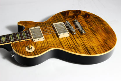 2008 Gibson Custom Shop Joe Perry BONEYARD '59 Les Paul Green Tiger Flame - Reissue 1959 R9