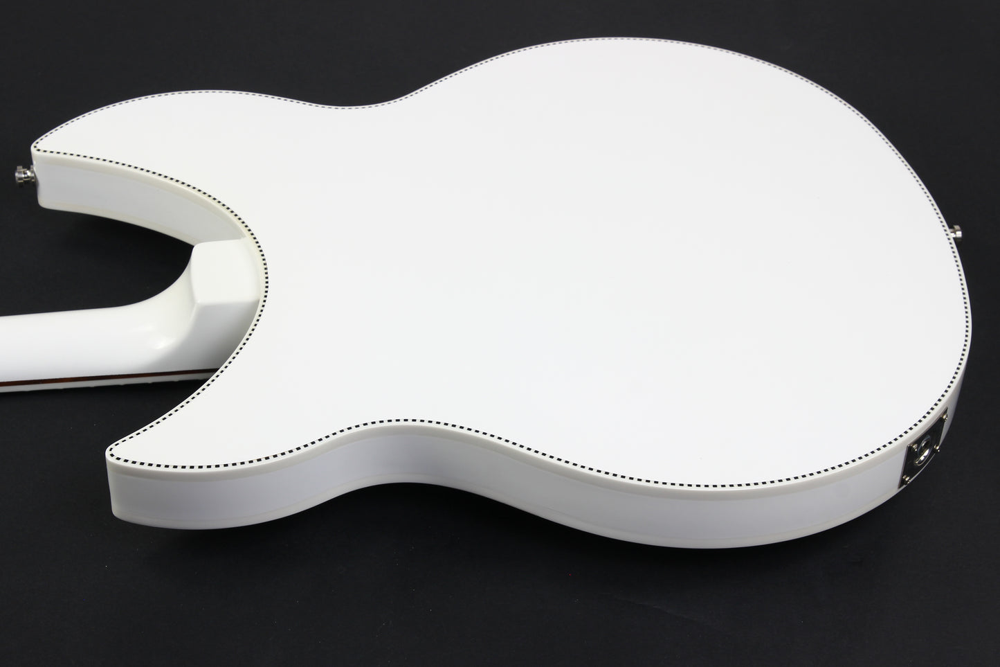 2023 Rickenbacker Limited Edition 360 c63 1960s Reissue SNOWGLO Checkerboard Double Bound! 6-string! Fab Gear