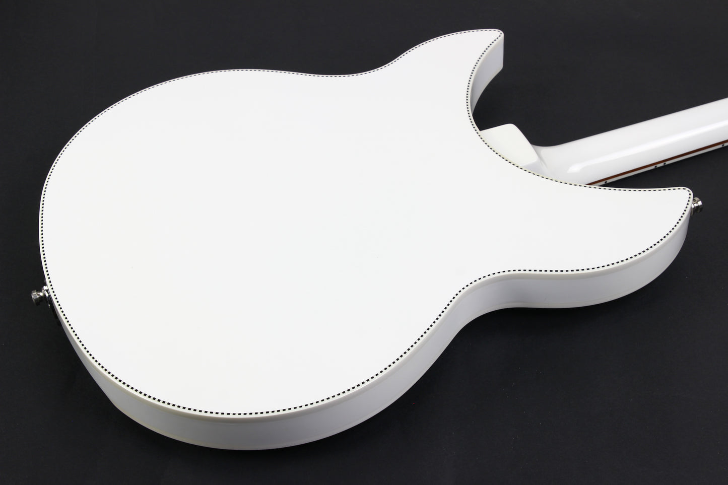 2023 Rickenbacker Limited Edition 360 c63 1960s Reissue SNOWGLO Checkerboard Double Bound! 6-string! Fab Gear