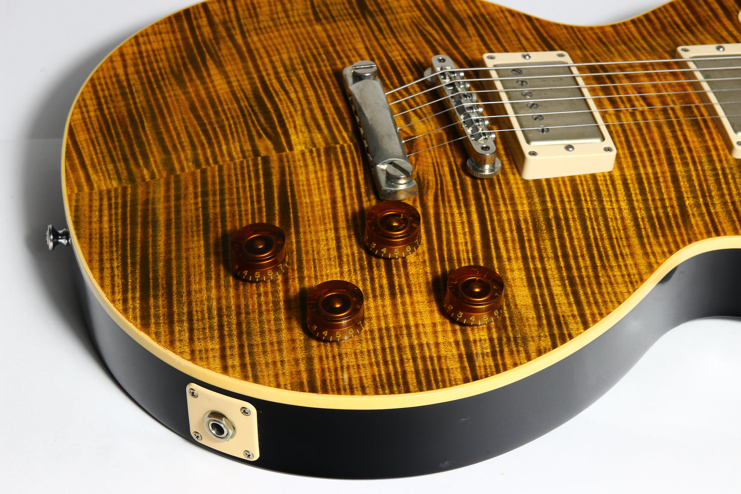 2008 Gibson Custom Shop Joe Perry BONEYARD '59 Les Paul Green Tiger Flame - Reissue 1959 R9