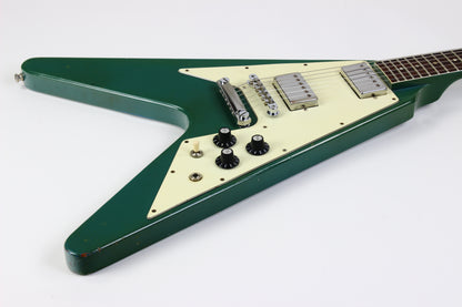 1981 Gibson Flying V BAHAMA BLUE w Original Case | Vintage Mahogany Vee! CUSTOM COLOR VERY RARE