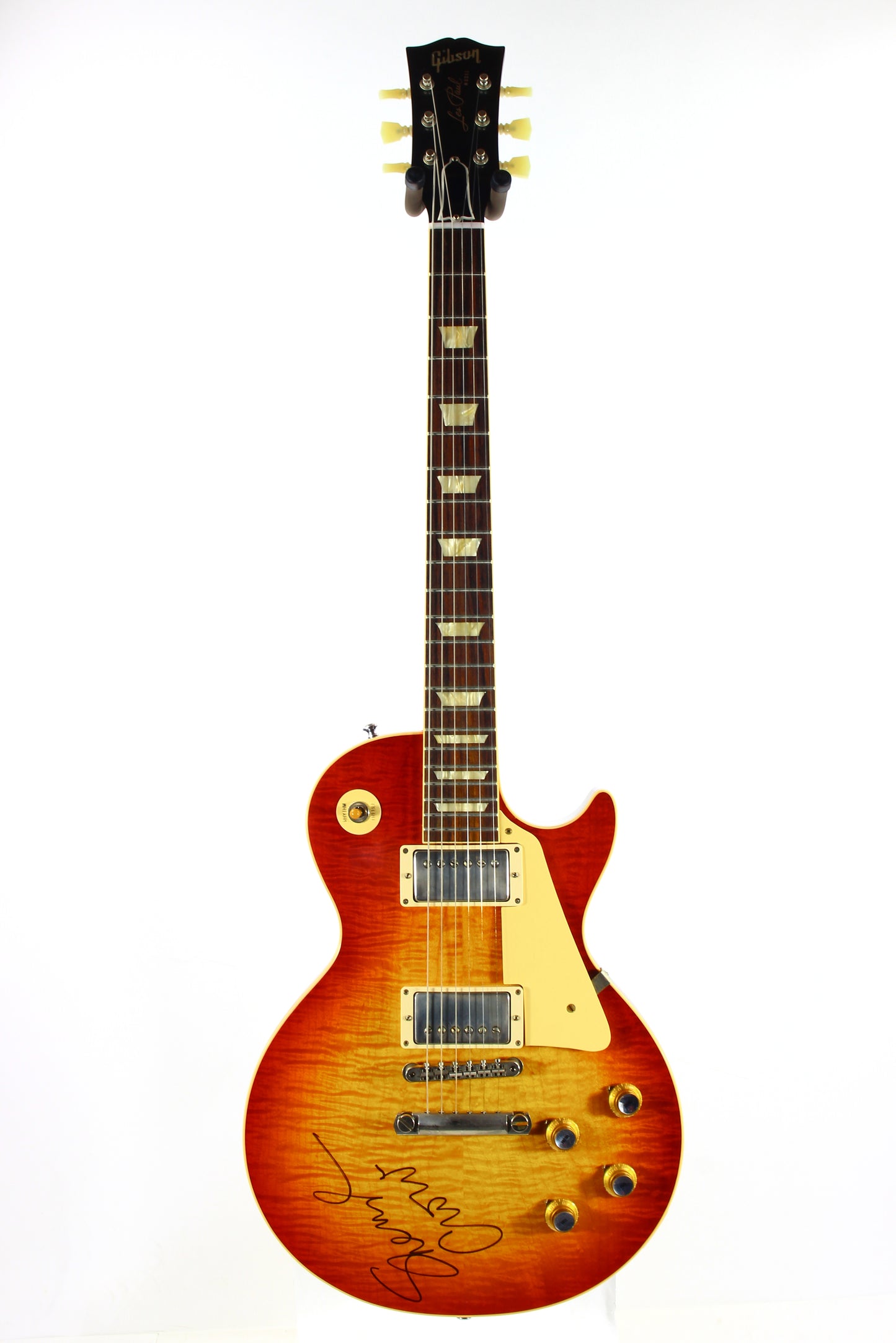 2020 Gibson Custom Shop 1960 Les Paul Standard 60th Anniversary - SIGNED BY SHERYL CROW, Iced Tea, R0 '60 Historic Reissue