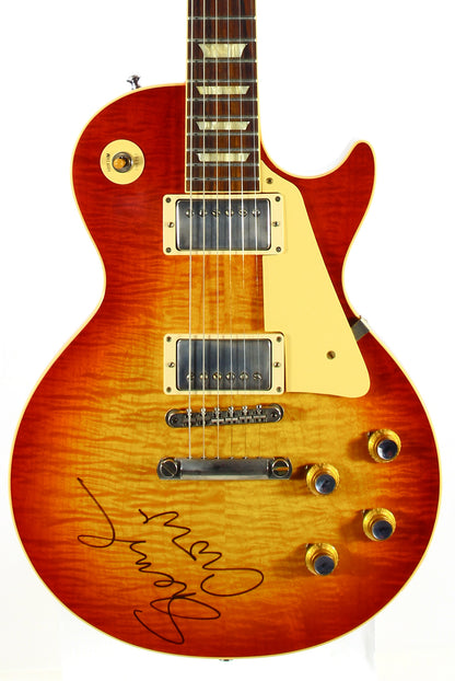 2020 Gibson Custom Shop 1960 Les Paul Standard 60th Anniversary - SIGNED BY SHERYL CROW, Iced Tea, R0 '60 Historic Reissue