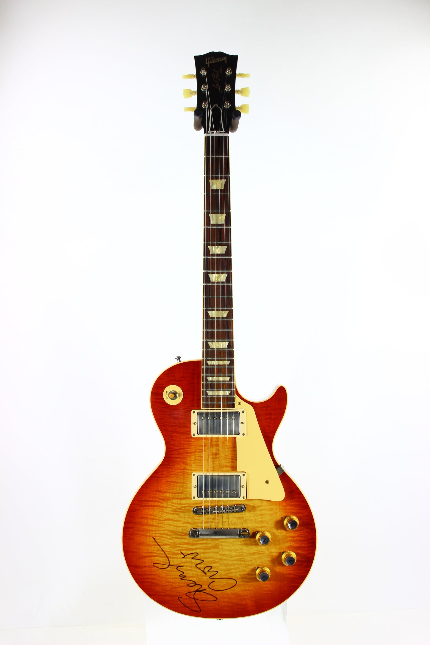 2020 Gibson Custom Shop 1960 Les Paul Standard 60th Anniversary - SIGNED BY SHERYL CROW, Iced Tea, R0 '60 Historic Reissue