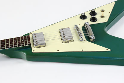 1981 Gibson Flying V BAHAMA BLUE w Original Case | Vintage Mahogany Vee! CUSTOM COLOR VERY RARE