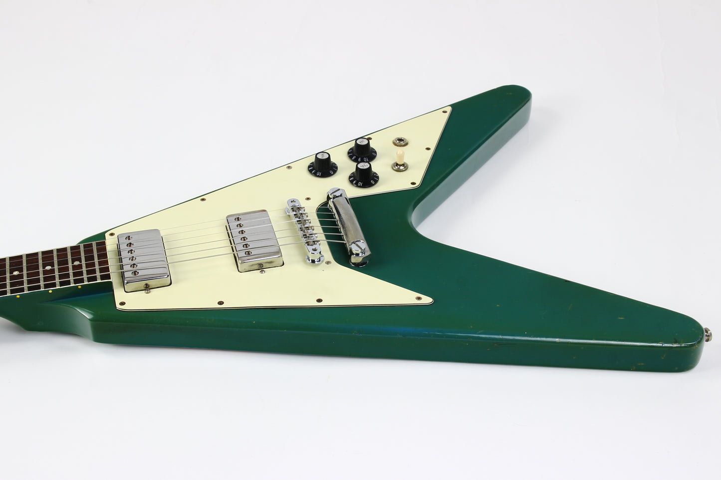 1981 Gibson Flying V BAHAMA BLUE w Original Case | Vintage Mahogany Vee! CUSTOM COLOR VERY RARE