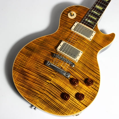 2008 Gibson Custom Shop Joe Perry BONEYARD '59 Les Paul Green Tiger Flame - Reissue 1959 R9