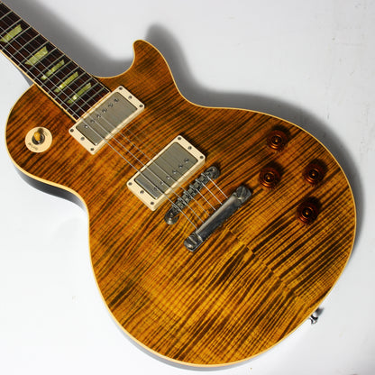 2008 Gibson Custom Shop Joe Perry BONEYARD '59 Les Paul Green Tiger Flame - Reissue 1959 R9