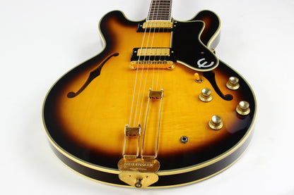2004 Epiphone USA '64 Sheraton John Lee Hooker Japan Elitist Sunburst Boogie Man NITRO FINISH!