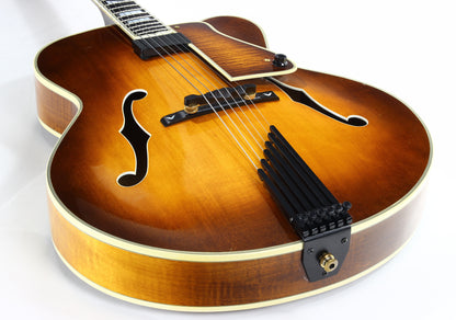 1994 Heritage Super Eagle ASB Antique Sunburst Jazz Archtop Electric Guitar -- Super 400, L-5, Floating Pickup!