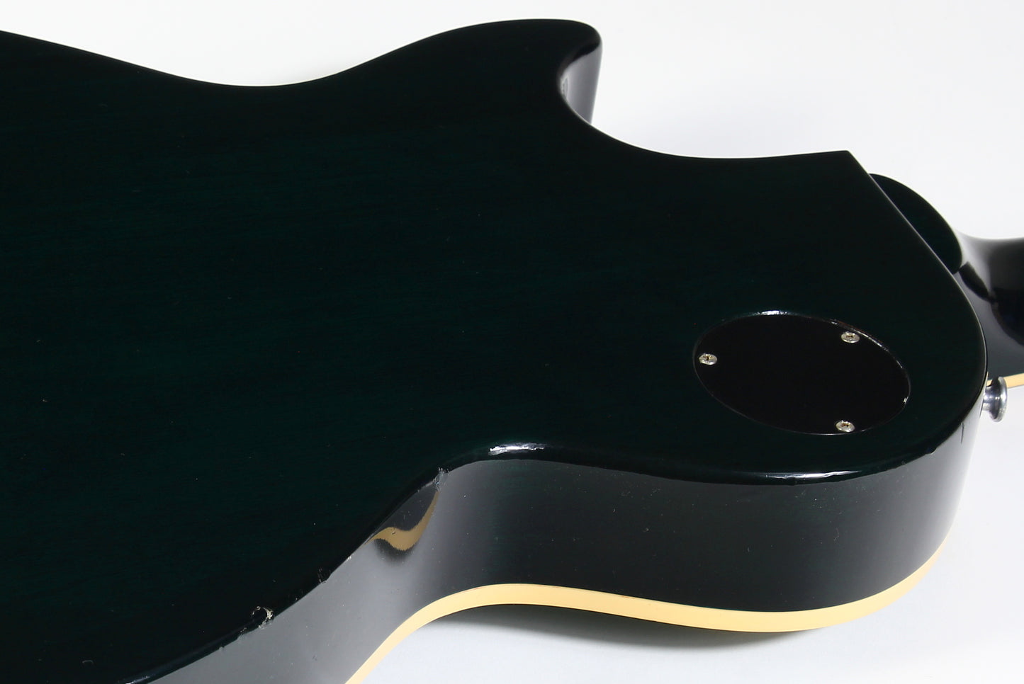 2004 Gibson Custom Shop Les Paul Elegant INSANE QUILT TOP! Peacock Green, Abalone Inlays, Ebony Board!