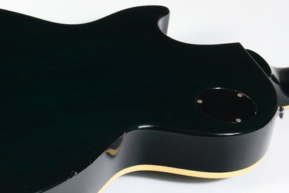 2004 Gibson Custom Shop Les Paul Elegant INSANE QUILT TOP! Peacock Green, Abalone Inlays, Ebony Board!