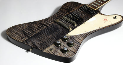 2017 Gibson Custom Shop SLASH FIREBIRD AGED Trans Black Flametop! 25 Made Total!
