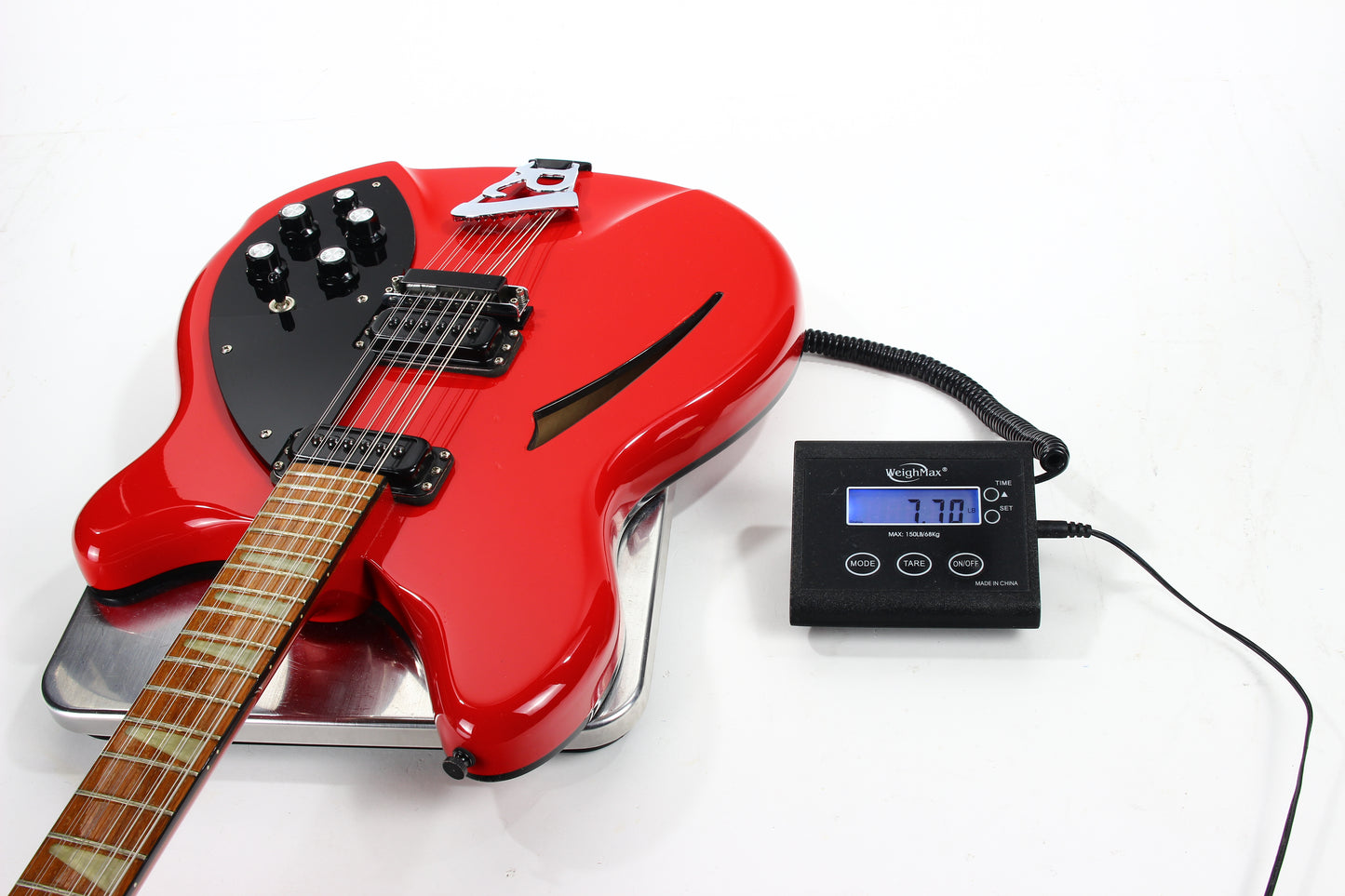 1989 Rickenbacker 360/12 BT RED 12-String Electric Guitar - Black Binding, Uncommon Color, w/ Original Case