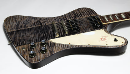 2017 Gibson Custom Shop SLASH FIREBIRD AGED Trans Black Flametop! 25 Made Total!