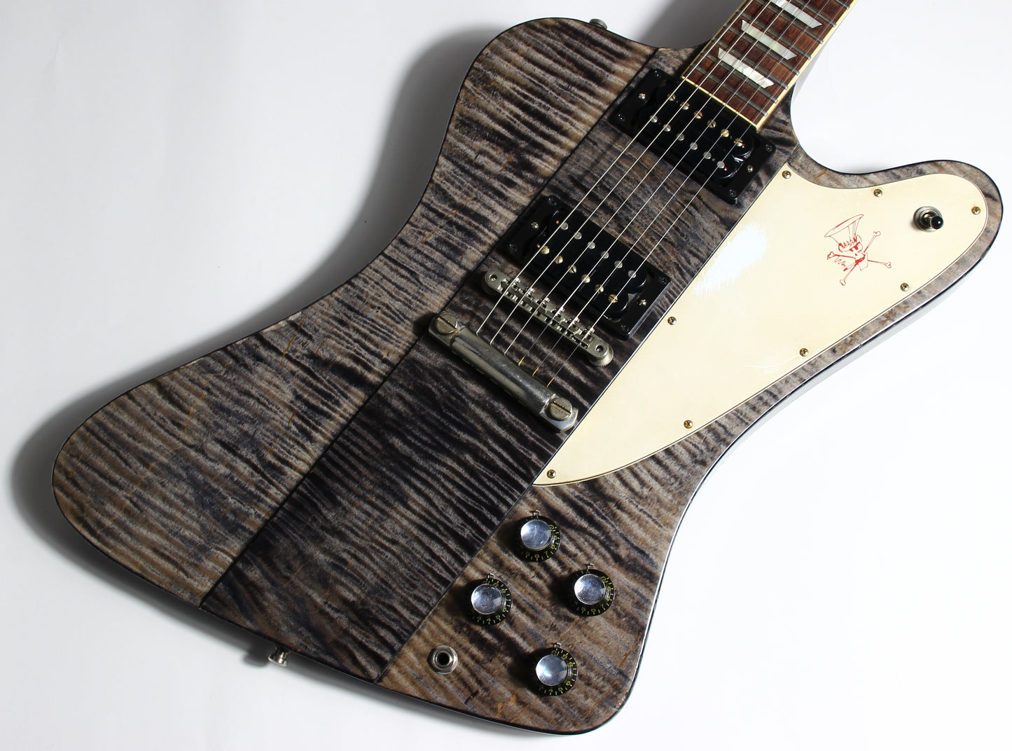 2017 Gibson Custom Shop SLASH FIREBIRD AGED Trans Black Flametop! 25 Made Total!