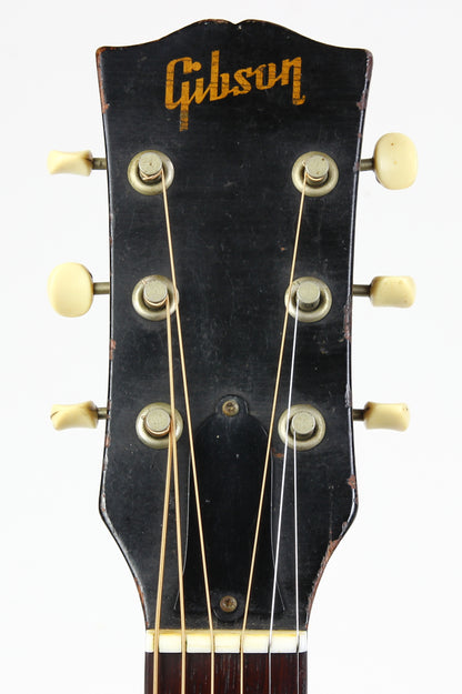 1961 Gibson J-50 Natural Vintage Acoustic Flat Top Dreadnought Guitar