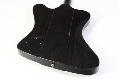 2017 Gibson Custom Shop SLASH FIREBIRD AGED Trans Black Flametop! 25 Made Total!
