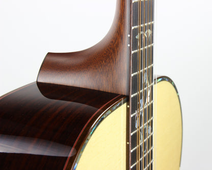 UNPLAYED! 1996 Taylor 955 12-String Cindy Inlay Jumbo Acoustic Guitar - Spruce & Rosewood, Abalone!