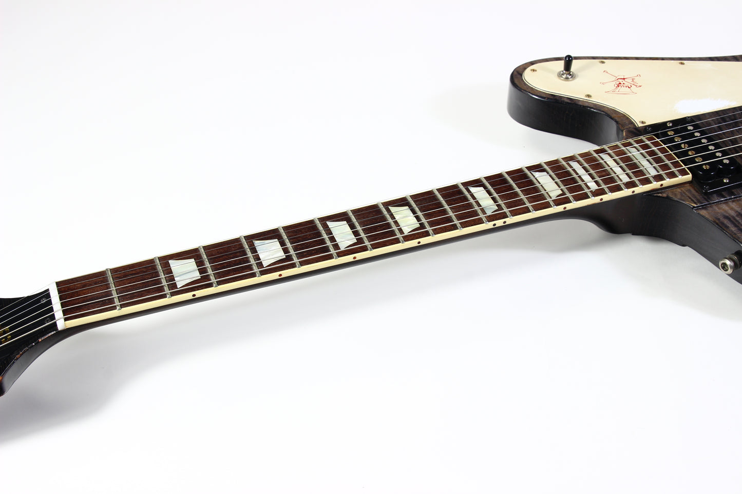 2017 Gibson Custom Shop SLASH FIREBIRD AGED Trans Black Flametop! 25 Made Total!