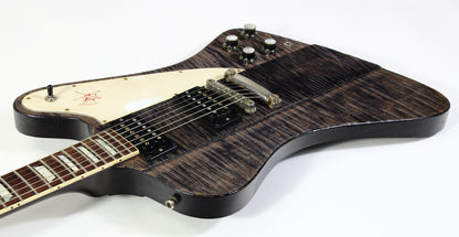 2017 Gibson Custom Shop SLASH FIREBIRD AGED Trans Black Flametop! 25 Made Total!