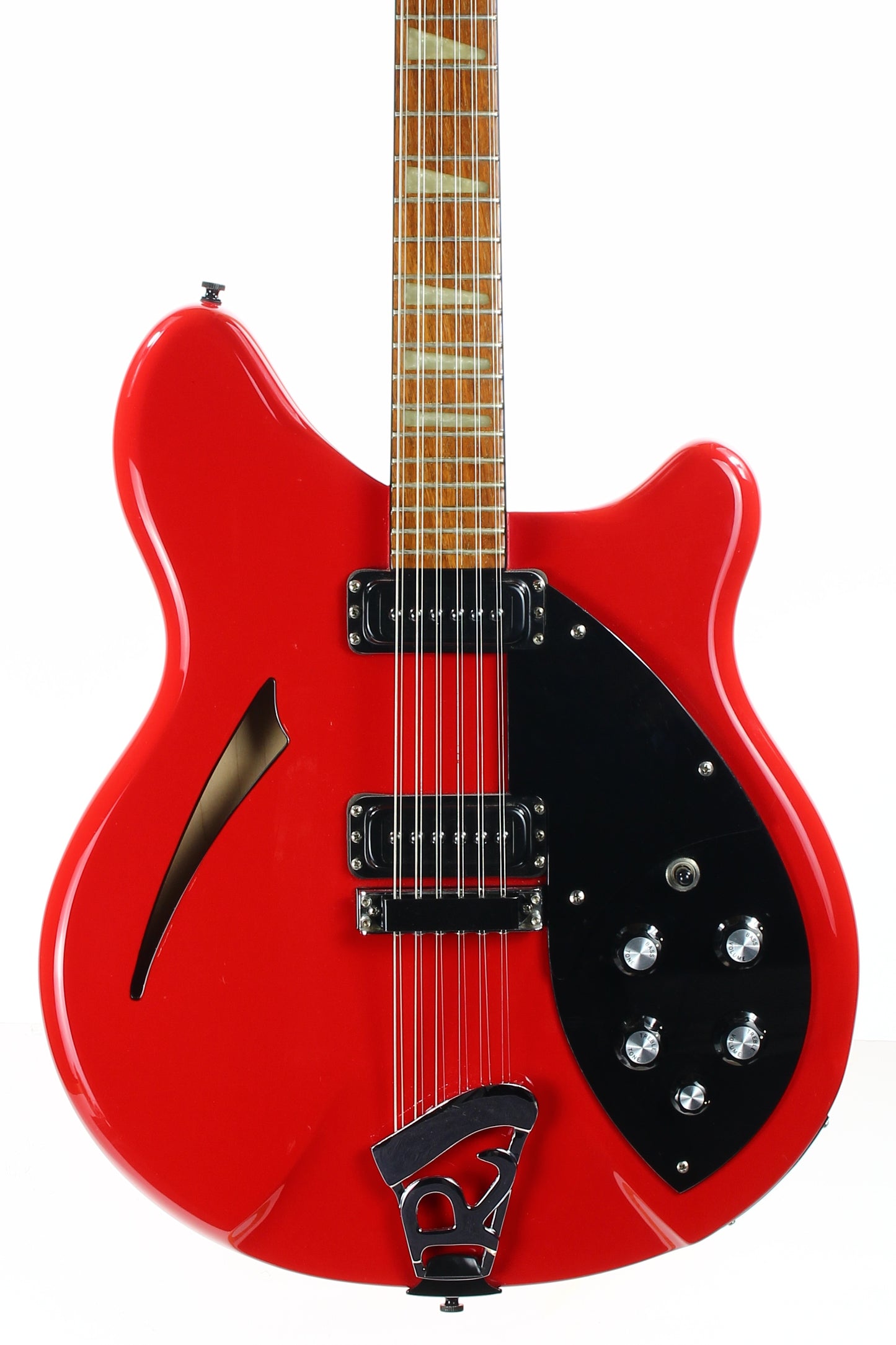 1989 Rickenbacker 360/12 BT RED 12-String Electric Guitar - Black Binding, Uncommon Color, w/ Original Case