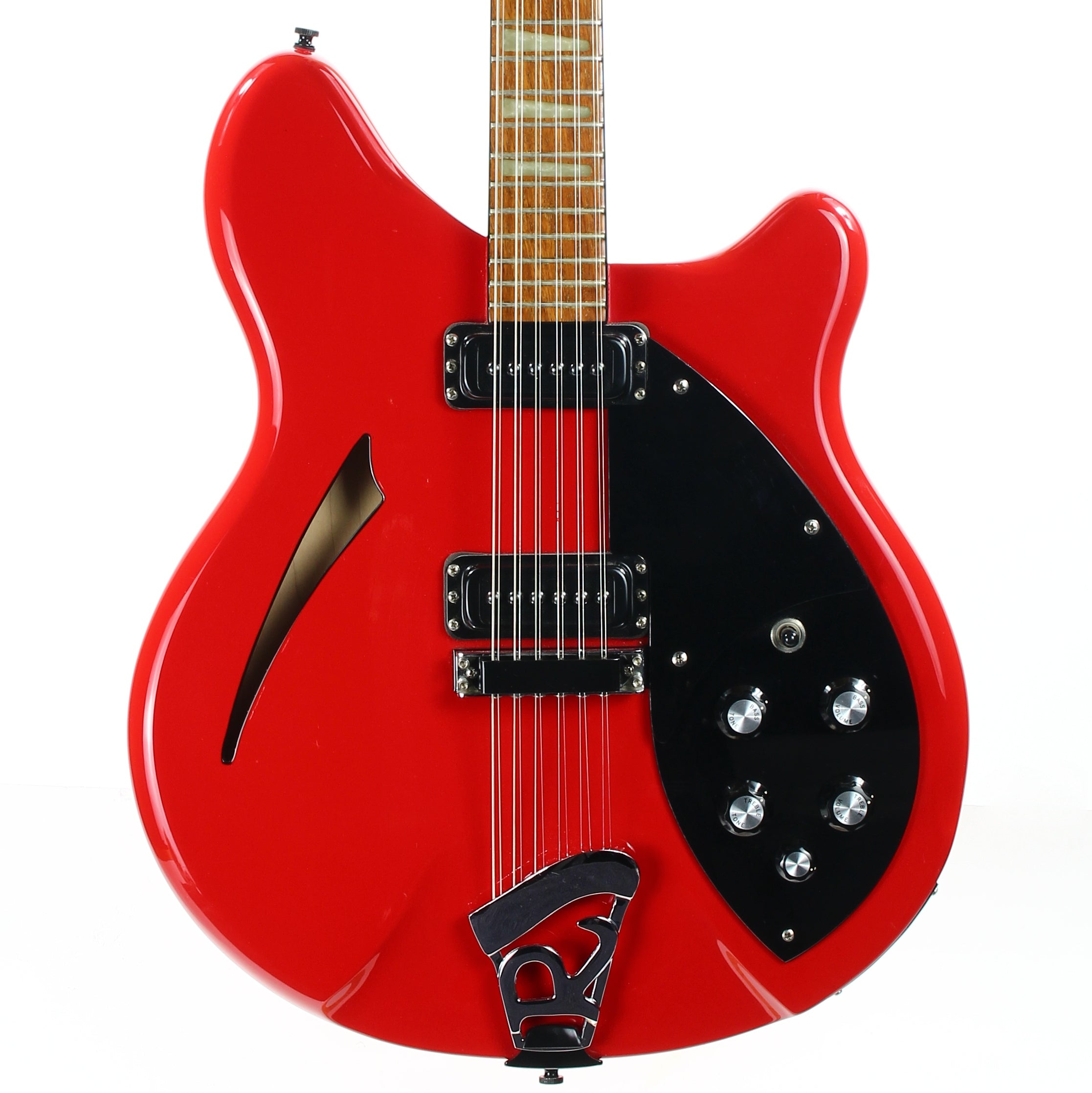 1989 Rickenbacker 360/12 BT RED 12-String Electric Guitar - Black Binding, Uncommon Color, w/ Original Case