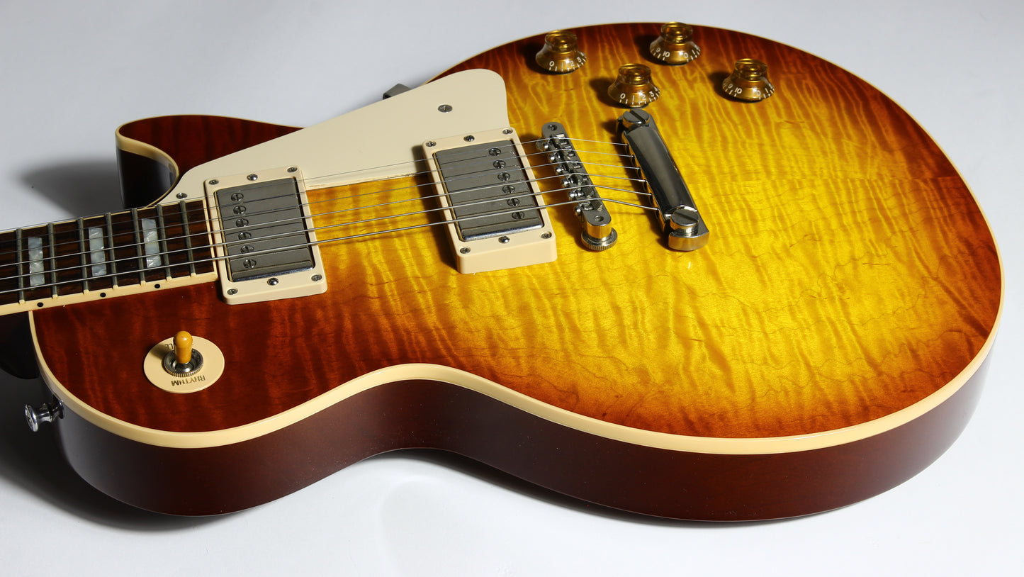 1999 Gibson Custom Shop Les Paul Standard Flametop ala Jimmy Page! 1959 reissue type Long Neck Tenon