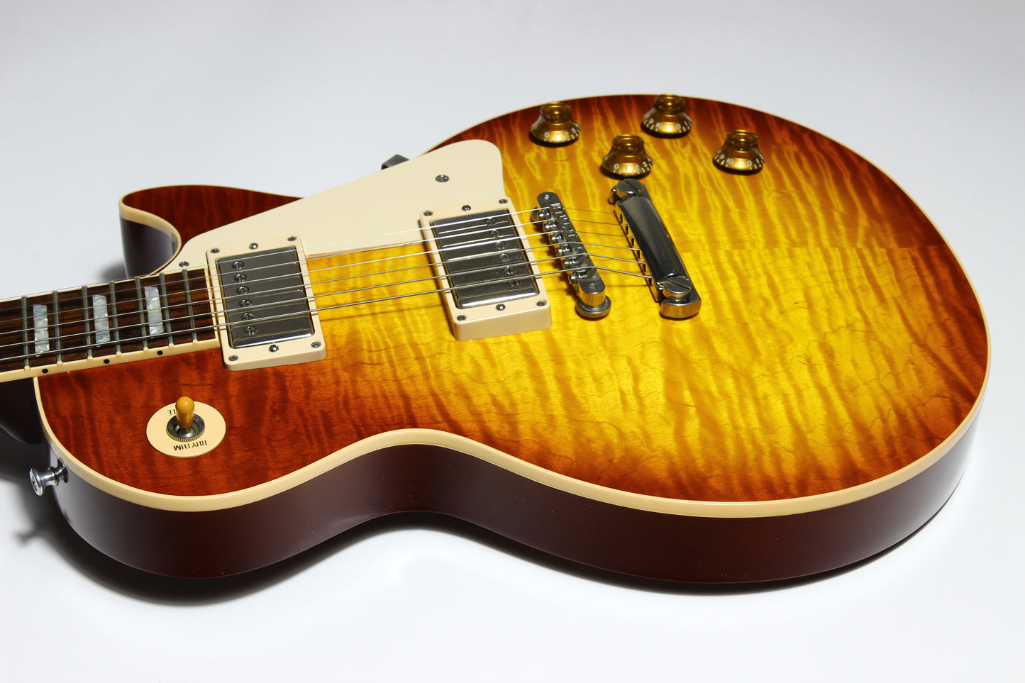 1999 Gibson Custom Shop Les Paul Standard Flametop ala Jimmy Page! 1959 reissue type Long Neck Tenon